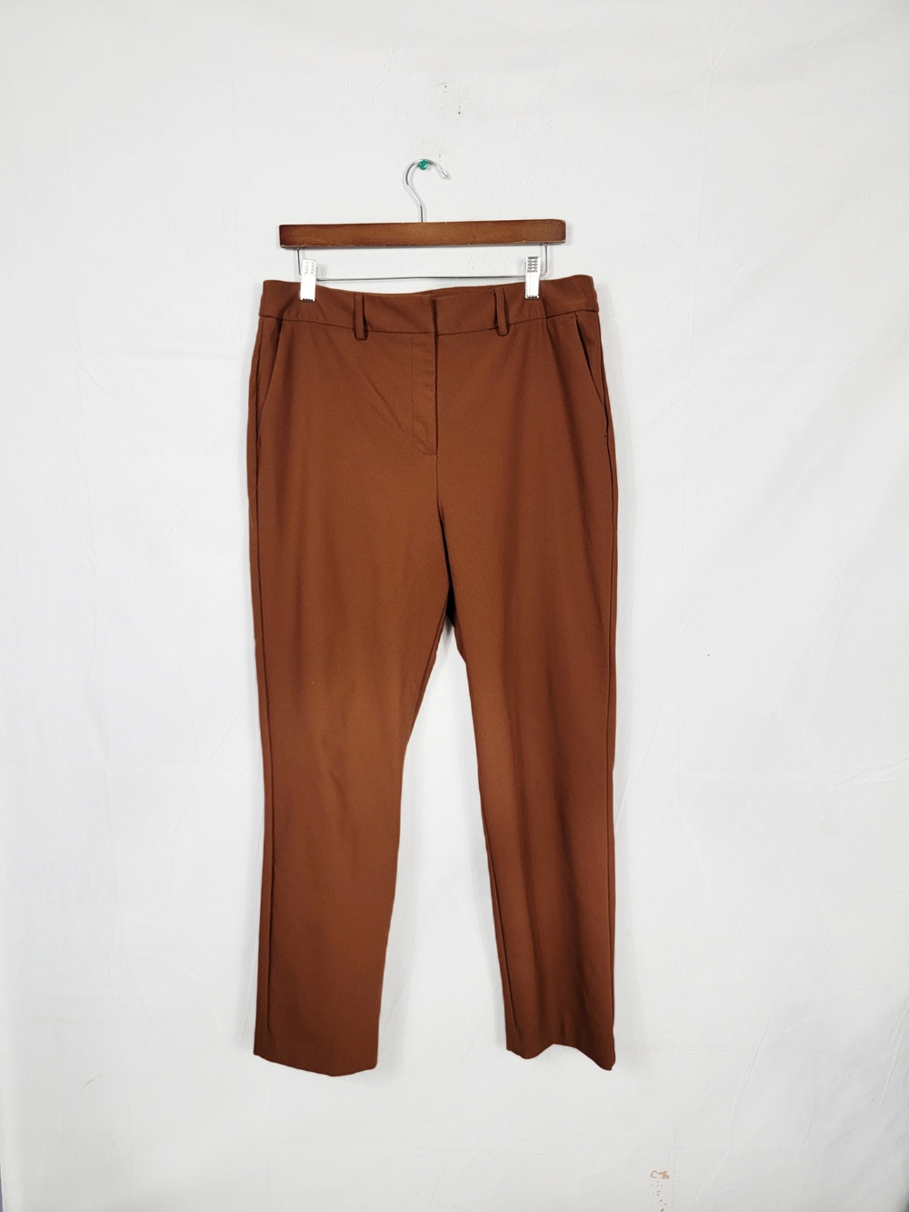 Women's Size 12 Rachel Zoe Golden Brown Slim Dress Pants